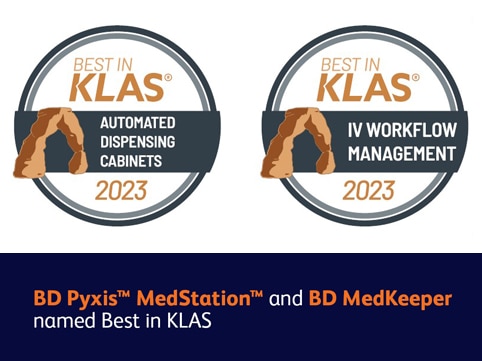 KLAS 2023 logos